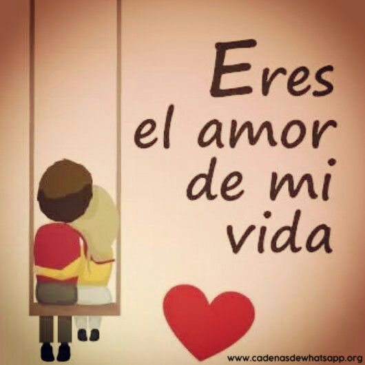 eres el amor de mi vida